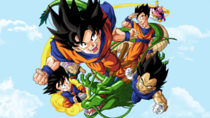 This represents goku and his friends