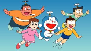 Doraemon and his friends